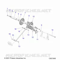 SUSPENSION, BRAS DE SUSPENSION ARRIERE