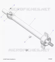 SYSTÃˆME DE TRANSMISSION, PROP SHAFT,MID, BEARING