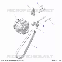 ENGINE, ALTERNATEUR