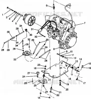 SUPPORT MOTEUR WIDETRAK GT 0942061 (49261126110025)