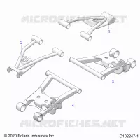 SUSPENSIONDLE CONTROL ARMS