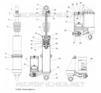SUSPENSION ARRIERE AMORTISSEUR
