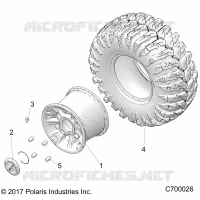 ROUES, REAR