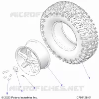 ROUES, FRONT/REAR