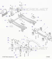 SIEGE MOUNTING, FRONT