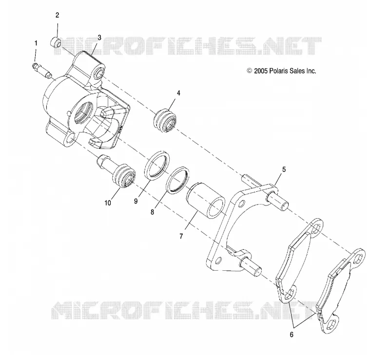 BRAKES, ETRIER DE FREIN ARRIERE