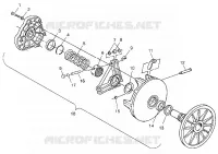 EMBRAYAGE DE TRANSMISSION 600 XCR 0985677 (4943164316B014)