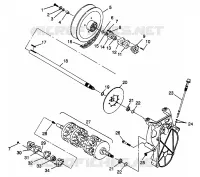 SYSTÈME DE TRANSMISSION ULTRA 0976778 AND EUROPEAN ULTRA E976778 (4938053805B012)
