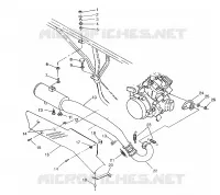 ECHAPPEMENT 6x6 400L, SWEDISH S948740 and  NORWEGIAN N948740 (4926812681008A)