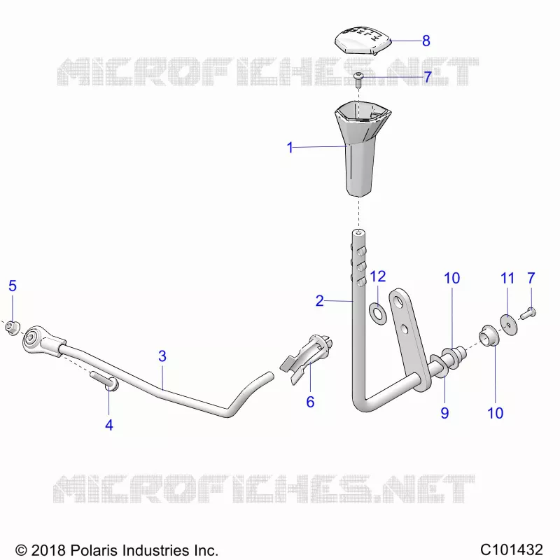 SYSTÃˆME DE TRANSMISSION, GEAR SELECTOR