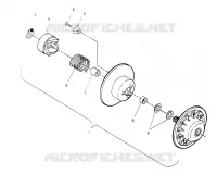 EMBRAYAGE DE TRANSMISSION ASSEMBLY SUPER SPORT 0950743 (4928882888B014)