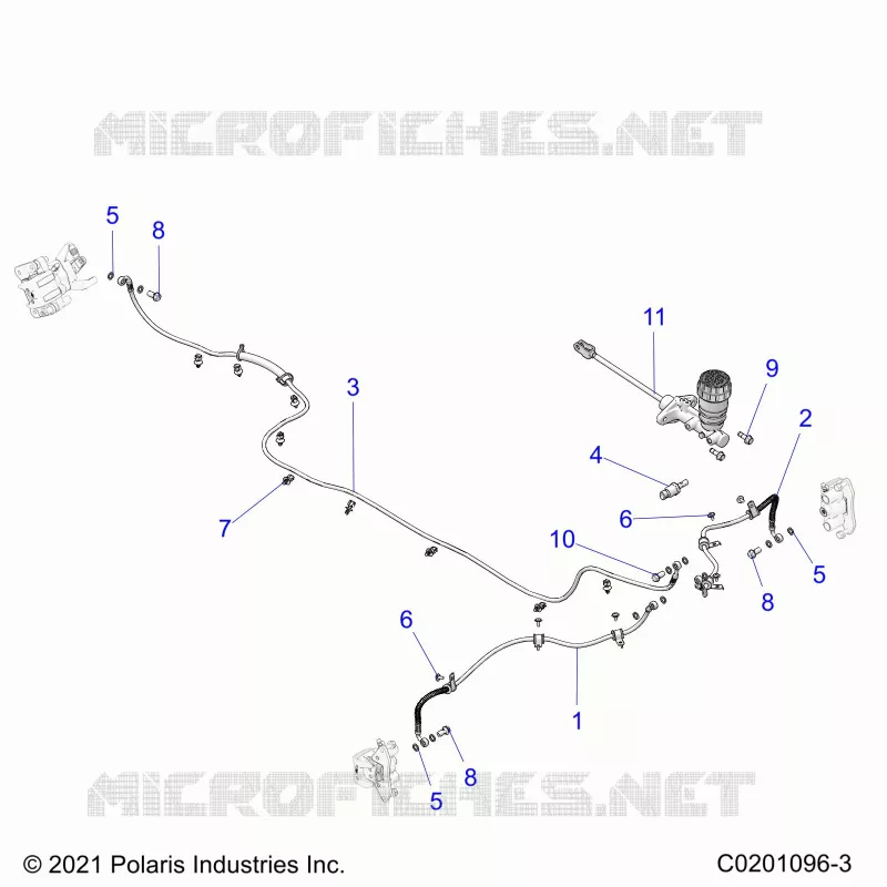 BRAKES, BRAKE LINES AND MAITRE CYLINDRE