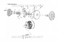 SYSTÈME DE TRANSMISSION, PRIMARY CLUTCH