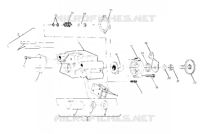 FREIN ARRIERE ASSEMBLY 4X6 (49187218720035)
