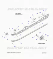 SUSPENSION, RAIL, LH/RH