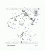 ELECTRICITE, WIRE HARNESS, MAIN/FUSE BLOCK