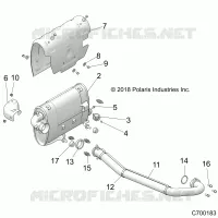 ENGINE, ECHAPPEMENT