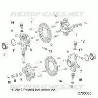 SUSPENSION AVANT HUB