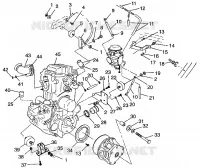 SUPPORT MOTEUR Magnum 2X4 W98AA42A (4945524552A008)