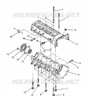 CARTERS MOTEUR ASSEMBLY RXL / 0930768 and RXL SKS / 0930568 (4922992299029A)