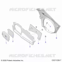 CLOSE OFF PANEL and ACCESS PANEL