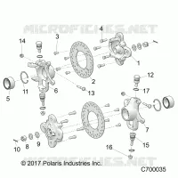SUSPENSION AVANT HUB