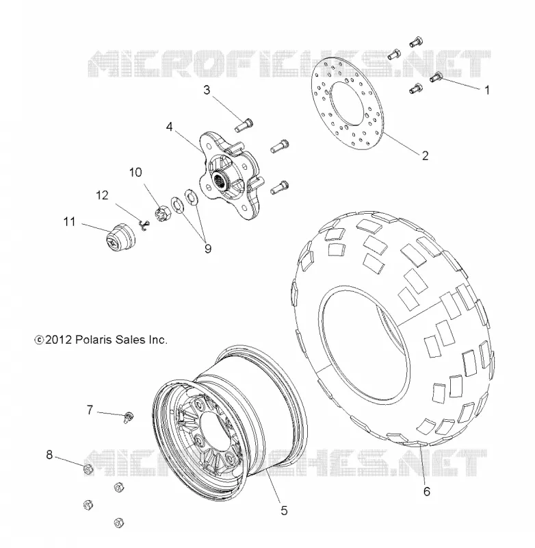 ROUES, REAR