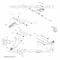 SUSPENSION AVANT CONTROL ARMS