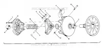 EMBRAYAGE DE TRANSMISSION STAR, SPRINT ES AND STARTRAK (4916811681016A)