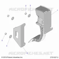 ENGINE, PEDALE D'ACCELERATEUR
