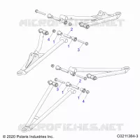 SUSPENSION AVANT A-ARM MOUNTING