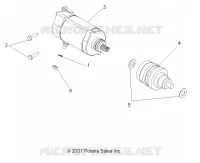 MOTEUR, DEMARREUR