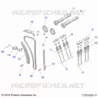 SOUPAPES AND CAMSHAFTS
