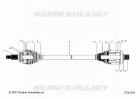 SYSTÃˆME DE TRANSMISSION, FRONT HALF SHAFT