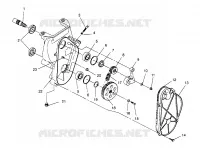 CARTER DE CHAINEE XLT RMK 0960956, XLT SKS 0960556  AND EUROPEAN XLT SKS E960556 (4931813181B010)