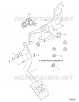 BRAKES, PEDAL AND MAITRE CYLINDRE