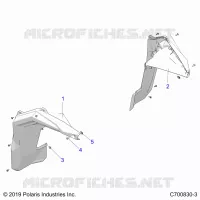 GARDE BOUE FLARES, FRONT