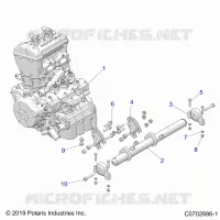 MOTEUR, MOUNTING &amp; LONG BLOCK