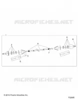 DRIVE TRAIN, HALF ARBRE DE TRANSMISSION ARRIERE