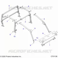 CHASSIS, CAB CADRE