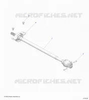 SYSTÃˆME DE TRANSMISSION, FRONT PROP SHAFT