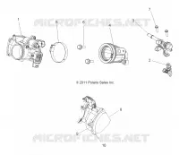 ENGINE, CORPS DE PAPILON AND FUEL RAIL