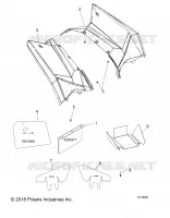 HABITACLE ARRIERE AND HEAT SHIELDS