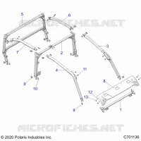 CHASSIS, CAB CADRE