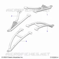 SUSPENSION AVANT A-ARMS