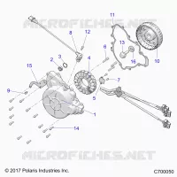 ENGINE, STATOR AND FLYROUE