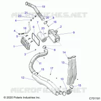 ENGINE, PRISE D'AIR SYSTEM