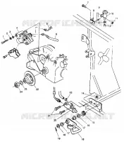 FREIN ARRIERE/FOOT PEDAL