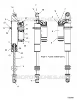 SUSPENSION ARRIERE SHOCK INTERNALS