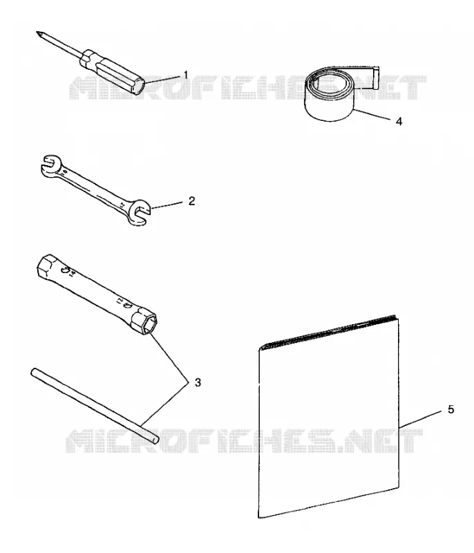OUTILS SPORT 0980443 and SPORT TOURING 0980243 (4942054205C014)